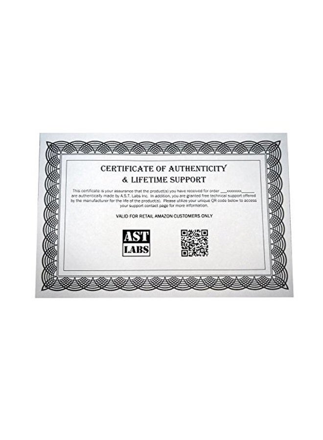 AST Labs كابل اختبار عالي التيار مع مشبك تمساح صغير وقابس موزة بزاوية 39" / 1 م - Image 4