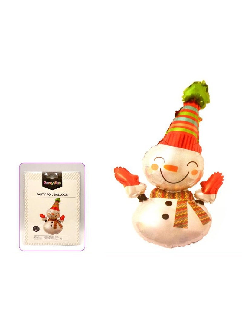 بارتي فن الشتاء العجائب ثلج بالون غريب الأطوار 42 بوصة الديكور - Image 2