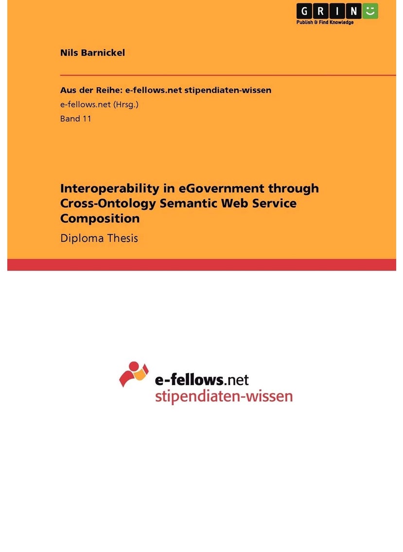 Interoperability in eGovernment through Cross-Ontology Semantic Web Service Composition 