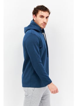 Men Sportswear Fit Long Sleeve Outdoor Hooded Sweatshirt, Blue - pzsku/Z61074675C619D89AFCF8Z/45/_/1726109112/68329061-e6f3-4217-aa12-110dbef4d6ca