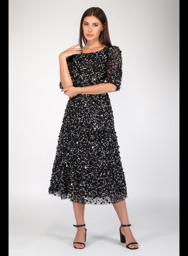 MISSTRANGE Hannah Multi Sequins Dress - Image 5