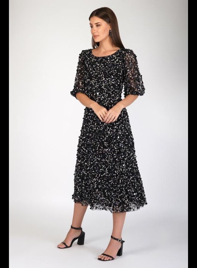 MISSTRANGE Hannah Multi Sequins Dress - Image 2