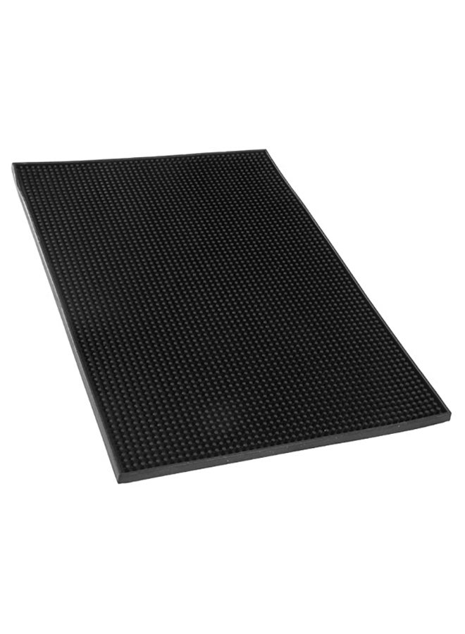 بساط للتقديم أسود 18 x 12بوصة