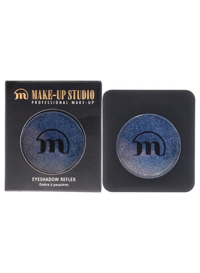 Make-Up Studio Professional Amsterdam Make Up Studio Amsterdam Make Up Eyeshadow Reflex Overwhelming Glitter Effect Highly Pigmented Available In Refill Packaging Can Be Used Wet Or Dry Vegan Formula Blue 0.07 Oz - Image 1