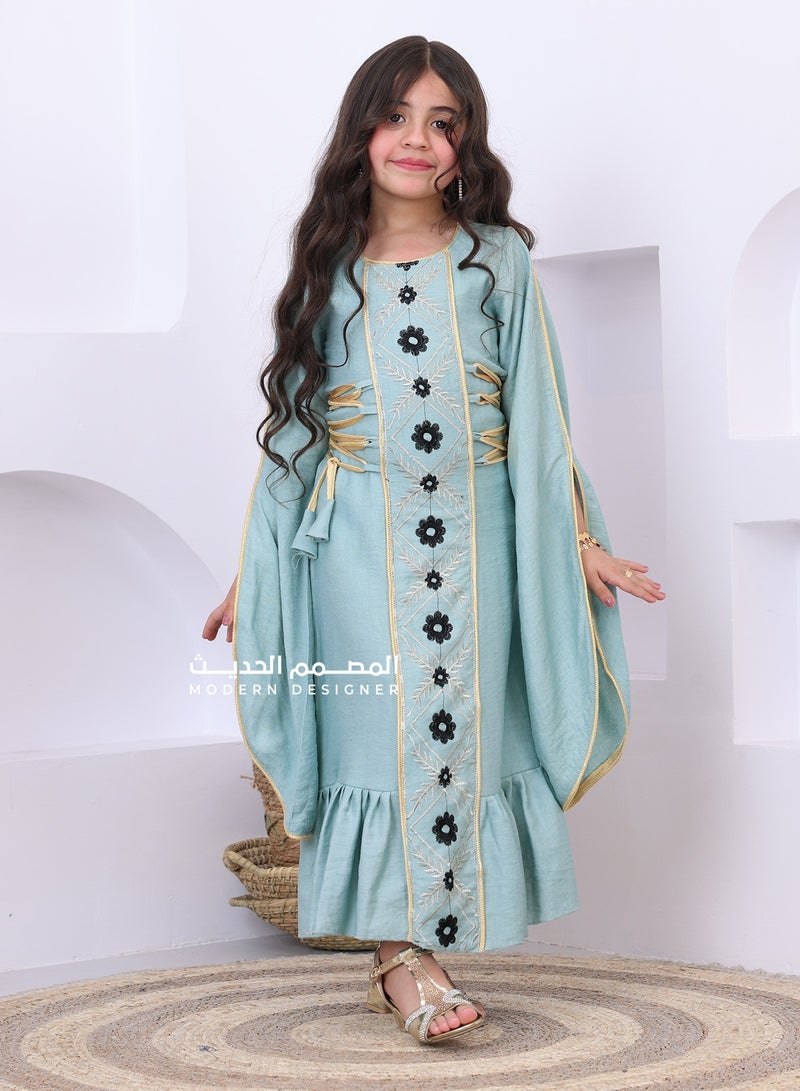 مودرن ديزاين جلابية مناسبات للاطفال أنيقة تألقي مع جلابية مناسبات للأطفال المصممة خصيصًا لتناسب جميع الحفلات والمناسبات الخاصة - Image 1