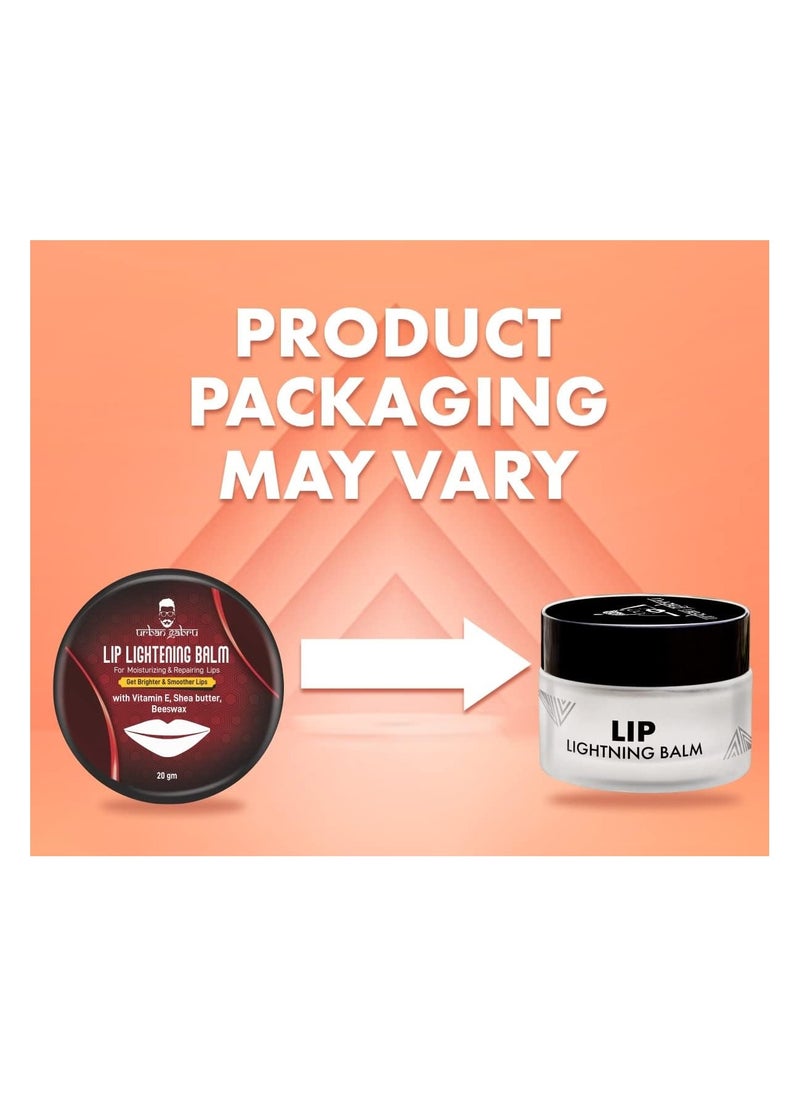 UrbanGabru Urbangabru Lip Balm For Lightening & Brightening Dark Lips with shea butter, beeswax & vitamin-E 20G  - Image 2