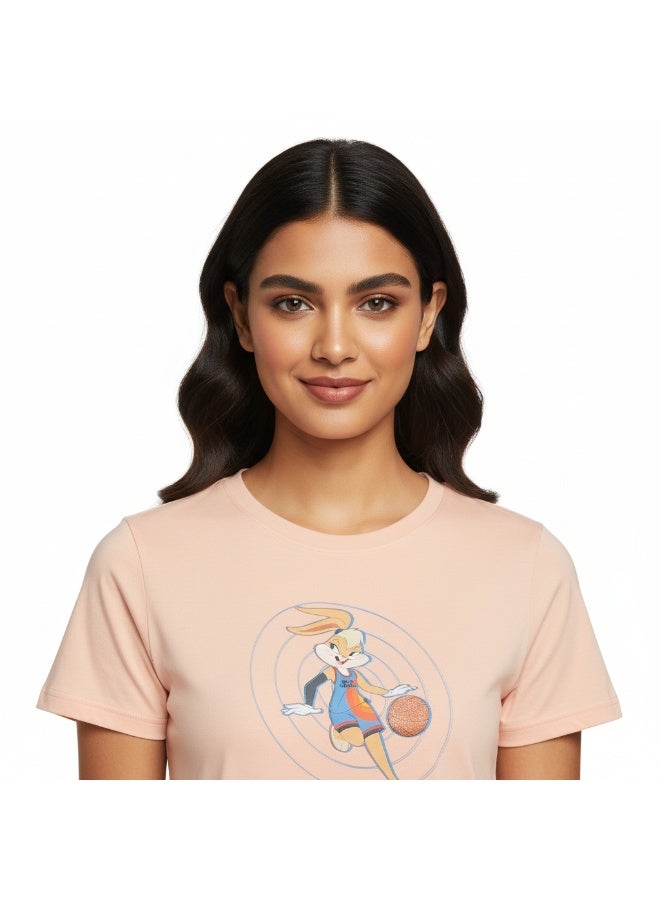 Space Jam Ladies Fashion T-shirt Space Jam - Image 4