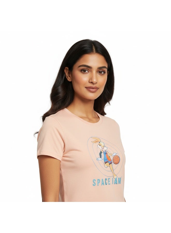 Space Jam Ladies Fashion T-shirt Space Jam - Image 2
