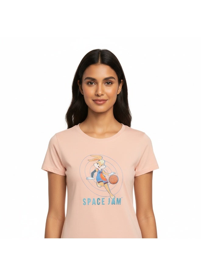 Space Jam Ladies Fashion T-shirt Space Jam - Image 1