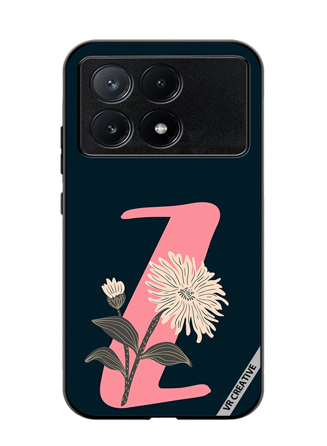 VR CREATIVE Protective Case Cover For Xiaomi Poco X6 Pro Alphabet Z Design Multicolour - Image 1