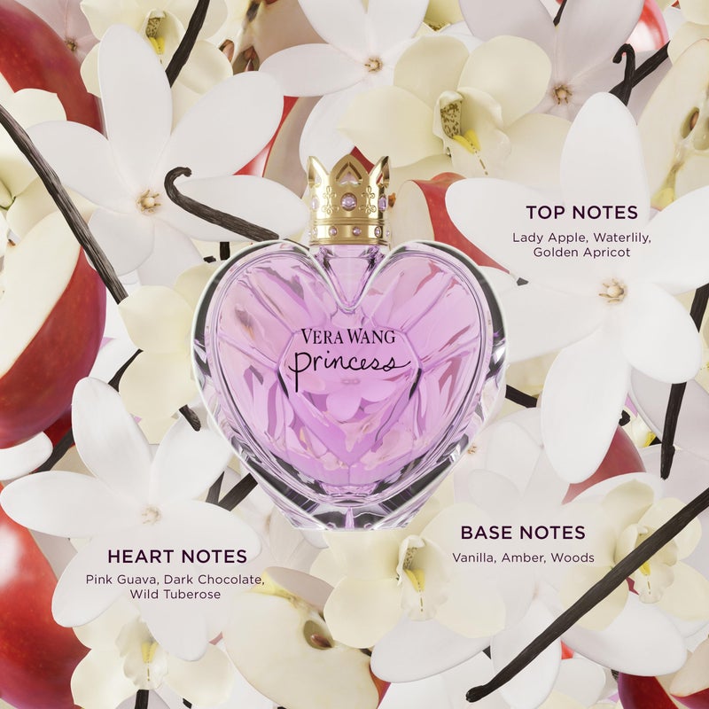 Vera Wang Princess Eau de Toilette 1 fl oz (Pack of 1), Notes of Apple, Quava, and Vanilla, Women's Fragrance, Long Lasting, Everyday Fragrance - Image 4