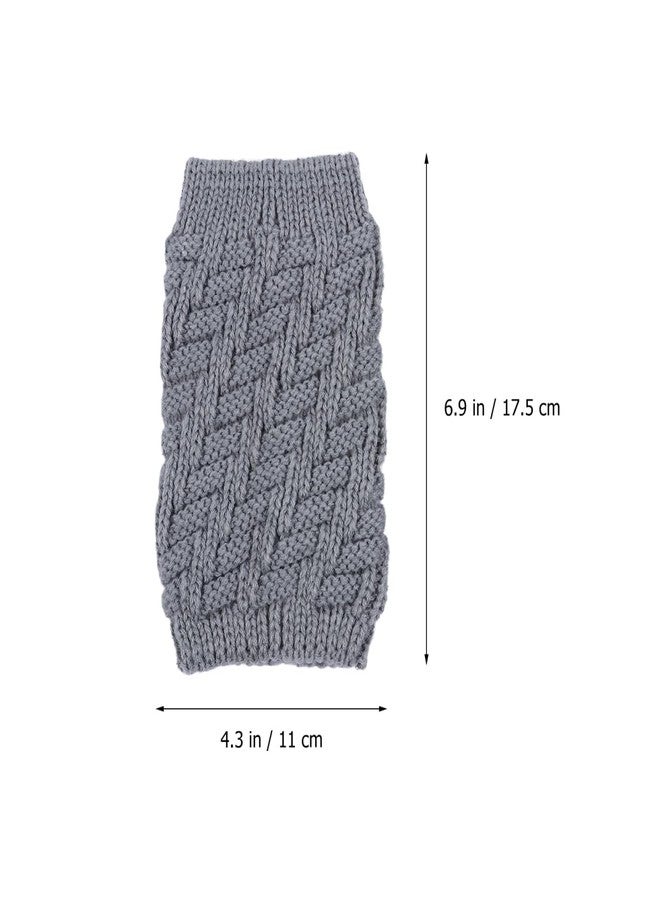 PRETYZOOM Knit Knee Sleeve Knee Warmers Knee Brace Pads Knee Support Sleeve Leg Warmers for Running Fitness Cycling - Image 4