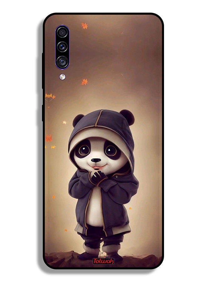 Tolwak Samsung Galaxy A50 Protective Case Cover Cute Little Panda - Image 1