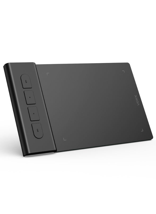 Veikk تابلت رسومات VK430 - تابلت رسم رقمي مع 8192 مستوى من حساسية الضغط ودقة 5080LPI و4 مفاتيح سريعة - Image 3