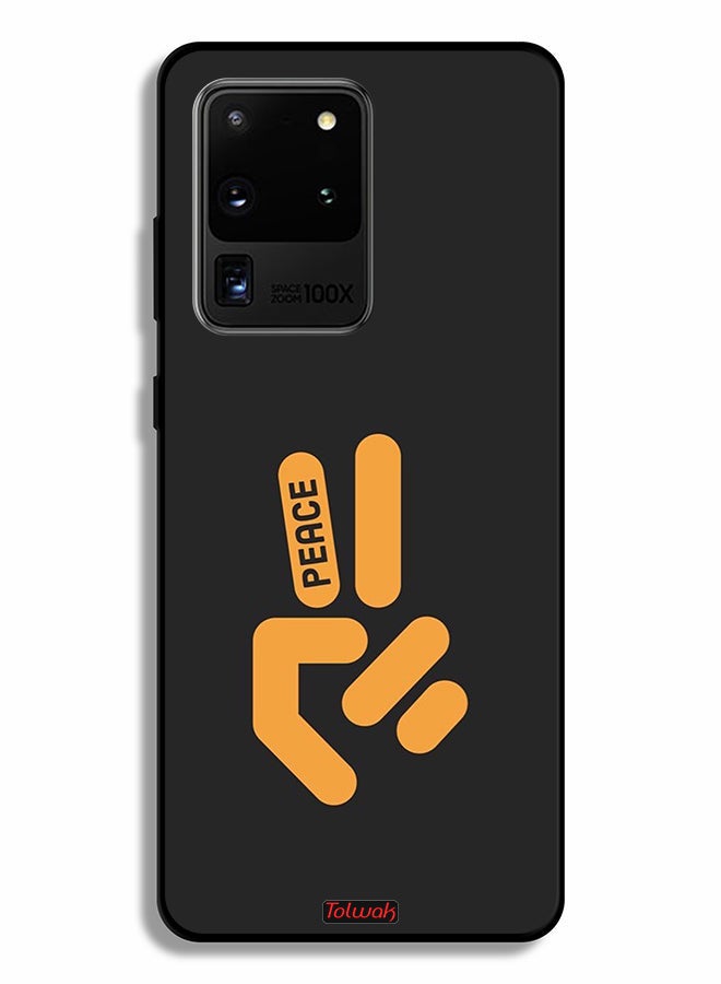 Tolwak Samsung Galaxy S20 Ultra Protective Case Cover Peace - Image 2