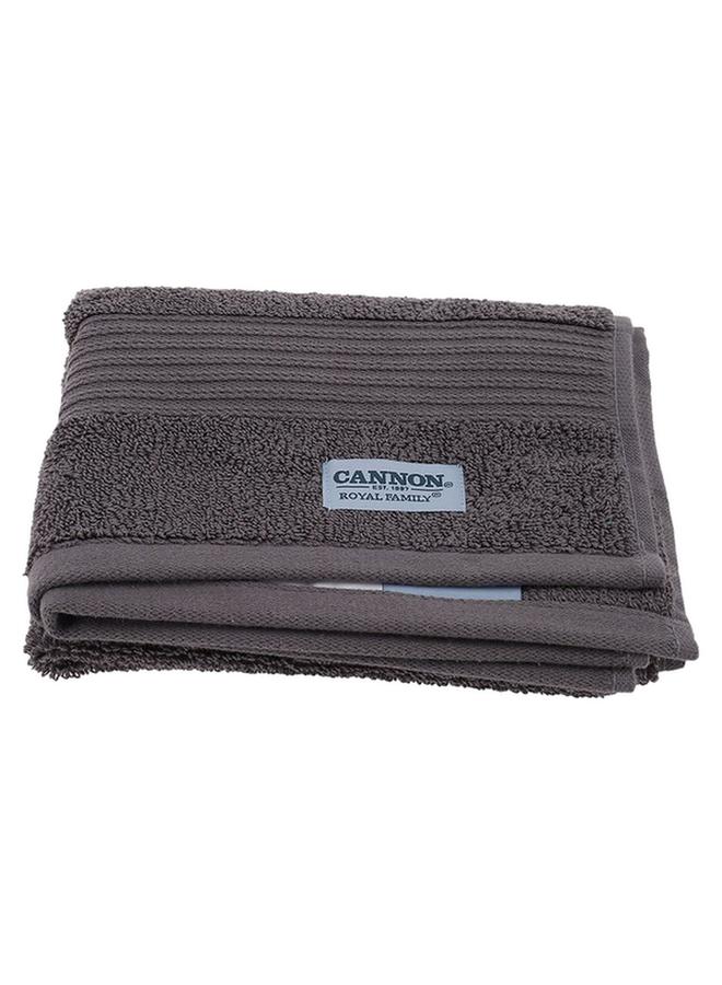 Cannon Highly Absorbent And Quick Drying Cotton Hand Towel Dark Grey 41 X 66Cm - Image 1