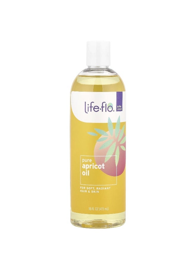 Life-flo Life-flo, Pure Apricot Oil, 16 fl oz (473 ml)  - Image 1