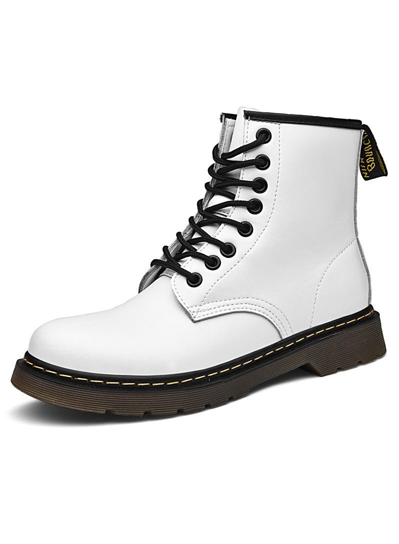 KUYING New Men's Casual Leather Boots - Image 1