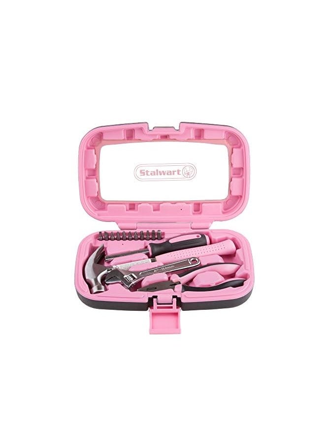 75 Ht2015 Hand Tools Pink Tool Set 15 Piece By Stalwart Set Includes – Hammer Wrench Screwdriver Pliers Tool Kit For The Home Office Or Car - pzsku/Z61085016F044133B7637Z/45/_/1704262031/53dc0f4e-ad8e-4f51-bbb9-33a377f2be99