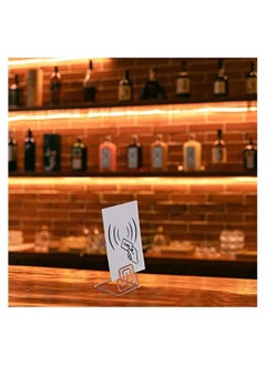 Y&D 18 Pcs Mini Place Card Holders Table Number Holders, Square Holder Used for Photos Food Signs Memos Weddings Restaurants Birthdays Suitable Party Decoration  - Image 4