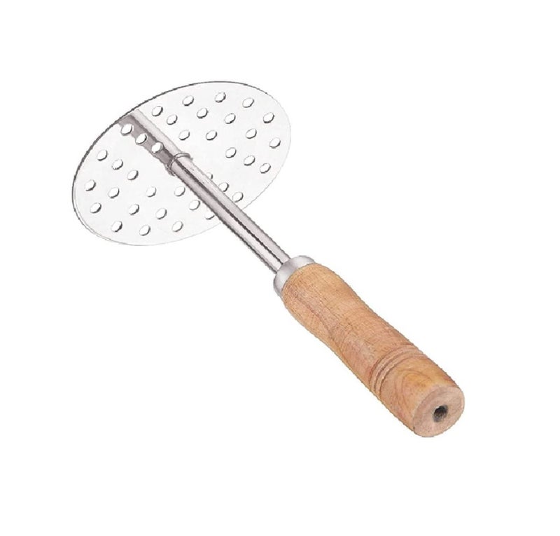 Dynore Stainless Steel Mini Kitchen Whisk with Pav Bhaji Masher Best Kitchen Tool Combo for Your Home - Image 5