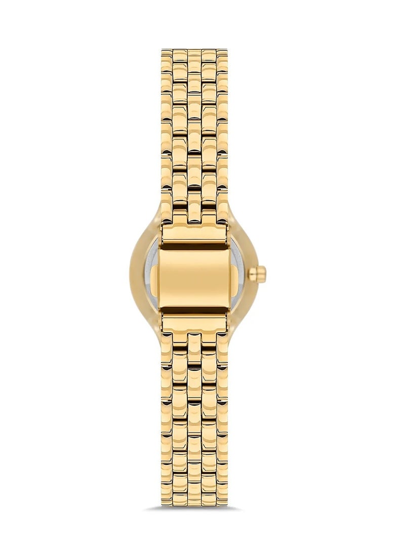 Omax Women's Gold Luxury Wrist Watch, Watches for Women, Stainless Watches, Stainless Band, Round Dial, Waterproof Watch, 1 Year Warranty - Image 3