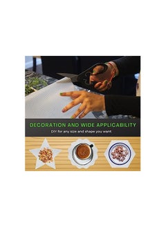 MahMir Shelf Liner for Kitchen Rolls Non-Adhesive Drawer Mats, Non-Slip Food Grade EVA Drawer Liner, Stain Proof Liner for Shelf, Refrigerator, Cupboard, and Desk  - Image 4