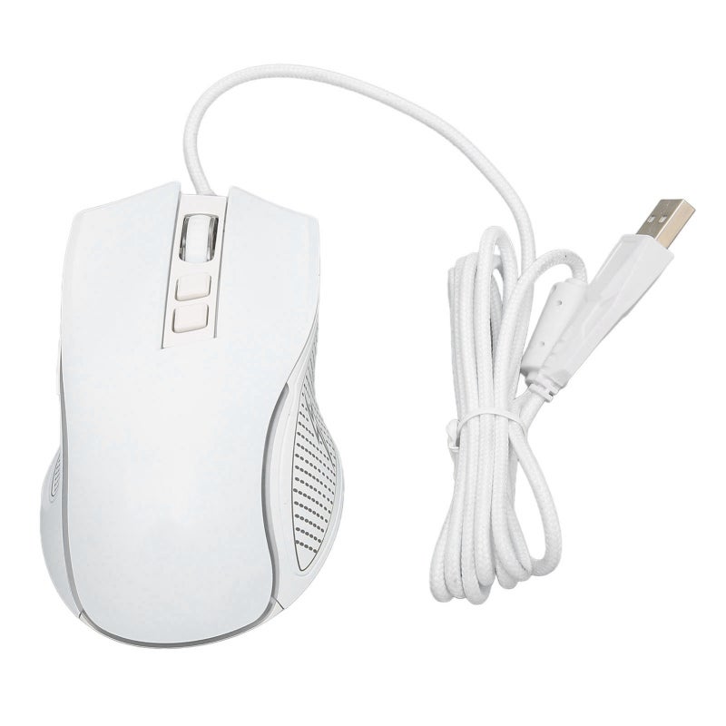 HYSJ Gaming Mouse Ergonomic Design 4 Adjustable DPI Wired Mouse - RGB Backlit Optical Sensor Computer Mice for PC Gaming - Image 5