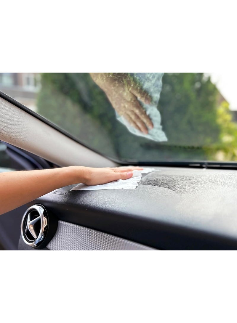TurtleWax Fresh Shine Gloss Shine Wipes Quick & Easy 24 Wipes - Image 4