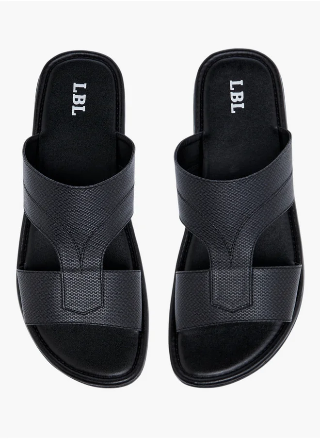 ال بي ال من شو اكسبرس Textured Slip-On Arabic Sandals