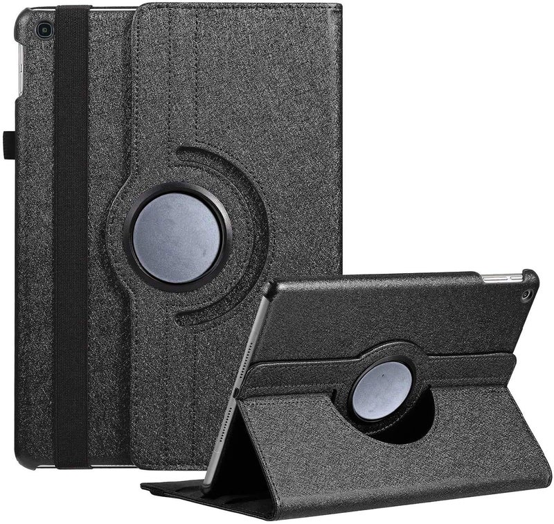 Newraturner Case for Samsung Galaxy Tab A 10.1 2019, 360 Degree Rotating Stand Smart Case for Samsung Tab A 10.1 Inch Tablet [SM-T510/T515] 2019 Release (Black) - Image 1