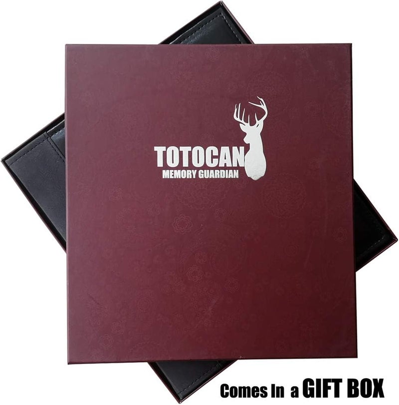 TOTOCAN 4x6 Photo Albums 600 Pockets, Large Capacity Photo Book with Vintage Leather Cover, Family, Baby, Wedding Photo Album (Black) - Image 4