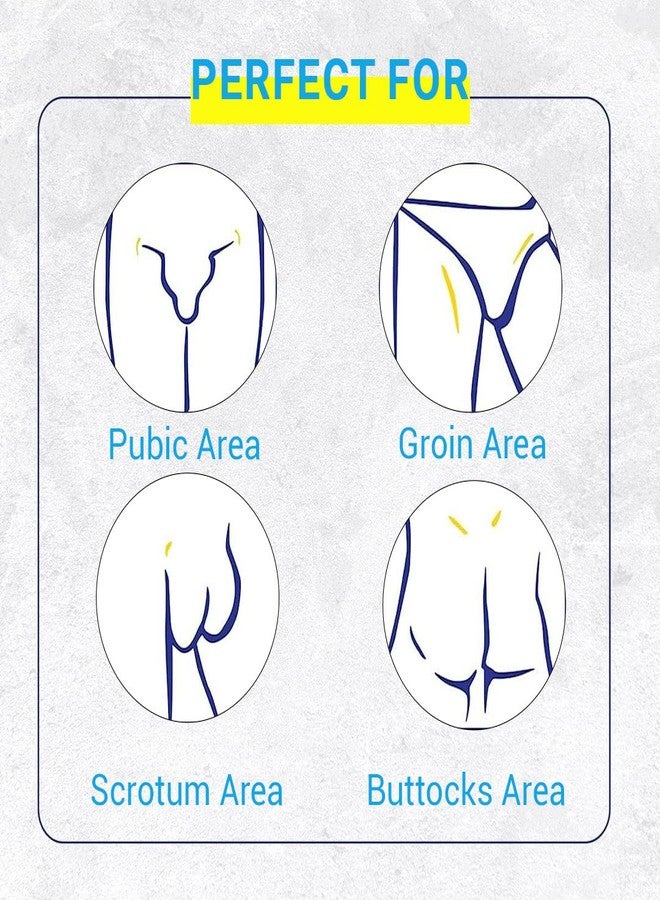 كود الرجل جل مانكود لإزالة شعر المناطق الحساسة للرجال - سريع وغير مؤلم، يلطف الشعر الخشن غير المرغوب فيه في منطقة العانة، مناسب لجميع أنواع البشرة - 100 مل - Image 3