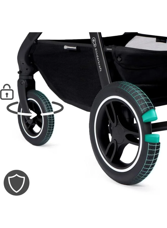 كيندركرافت Everyday 2 - In - 1 Travel System - Black