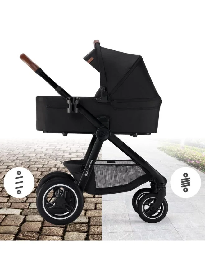 كيندركرافت Everyday 2 - In - 1 Travel System - Black