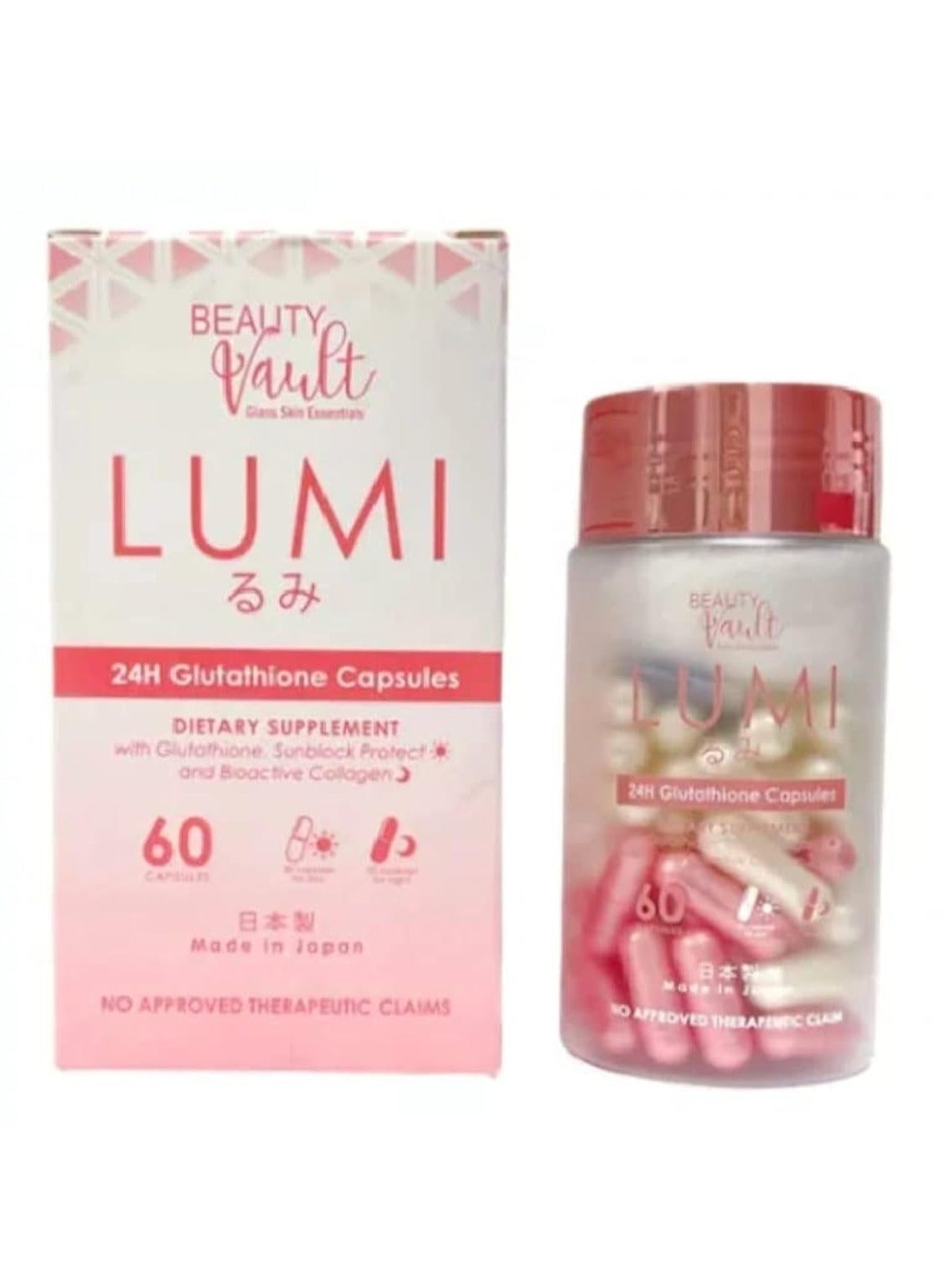 glutathione brands in dubai LUMI 24H Capsules 60 Caps Regenerative Therapy Offers A Dosage Strength:250mg copper serum