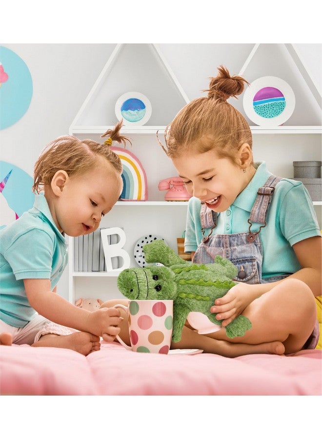 Puzzled Super Soft Small Alligator Plush, 11.5" - Image 5