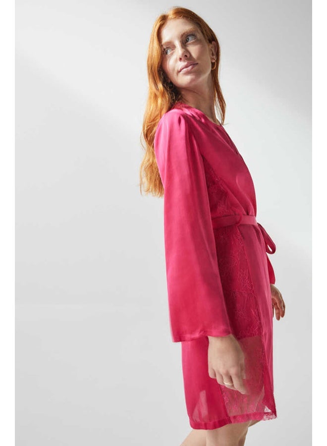 women'secret ثوب الدانتيل الساتان - Image 4