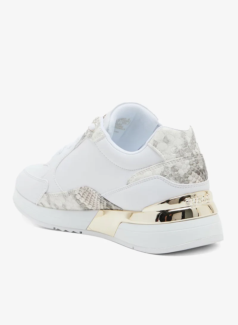 GUESS Lace Up Low Top Sneakers