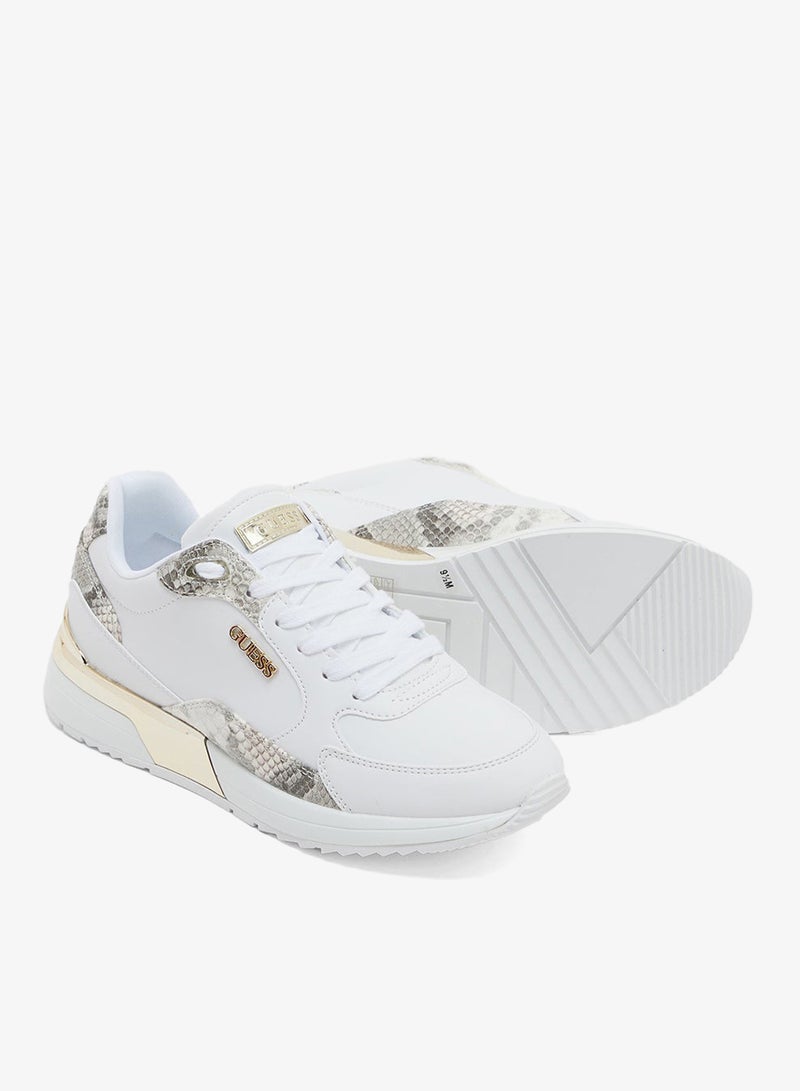 GUESS Lace Up Low Top Sneakers - Image 3