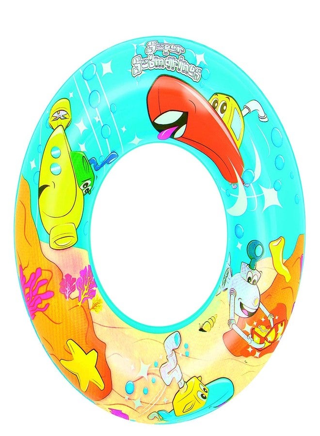 DRAUSS Make Swimming Fun for Your Little One with Our 20-inch Swim Ring for Kids - Safe, Comfortable, and Colorful! - Image 1