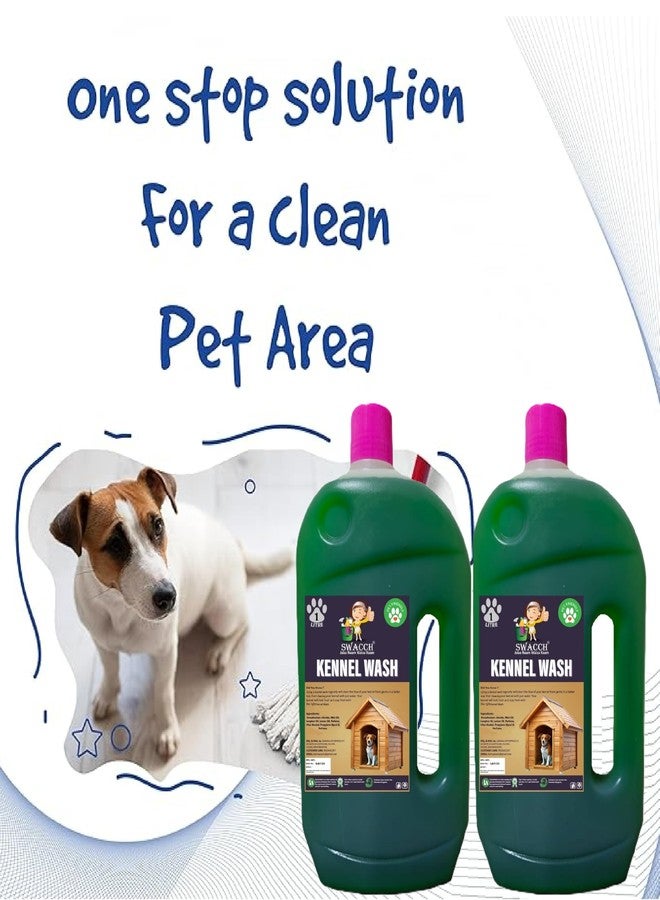 swacch Kennel Wash (1 Litre) (Pack of 2) Jasmine I Pet Stain & Odour Remover I Pet Floor Cleaner Liquid I Dog and Cat Friendly - Image 4