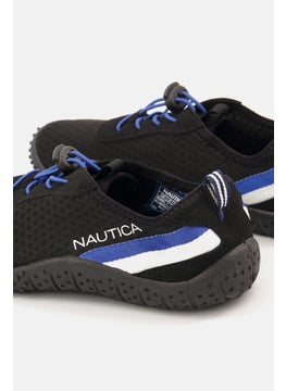 NAUTICA Men Low Cut Lace Up Casual Shoes, Black  - Image 2