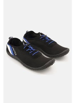 NAUTICA Men Low Cut Lace Up Casual Shoes, Black  - Image 1