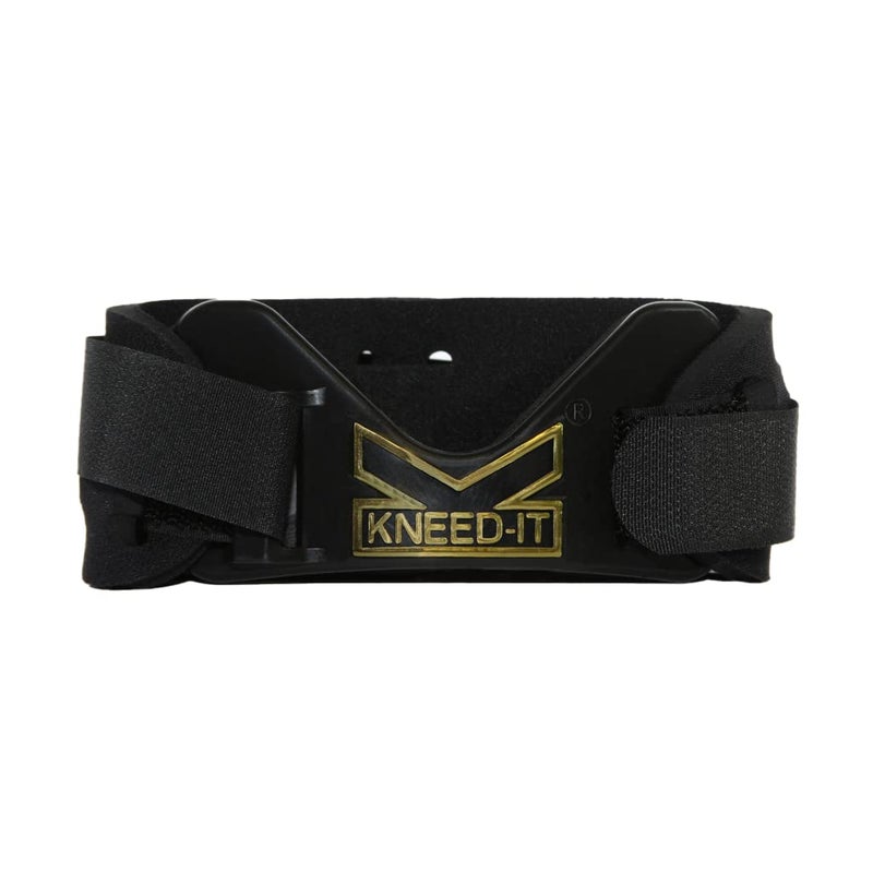 ProBand KneedIT XM الفرقة العلاجية المغناطيسية لتخفيف آلام الركبة، شريط ضغط ديناميكي مركّز تشريحيًا لالتهاب المفاصل والركبة (التهاب وتر الرضفة) والركبة العدائين (تلين الغضروف) - Image 1