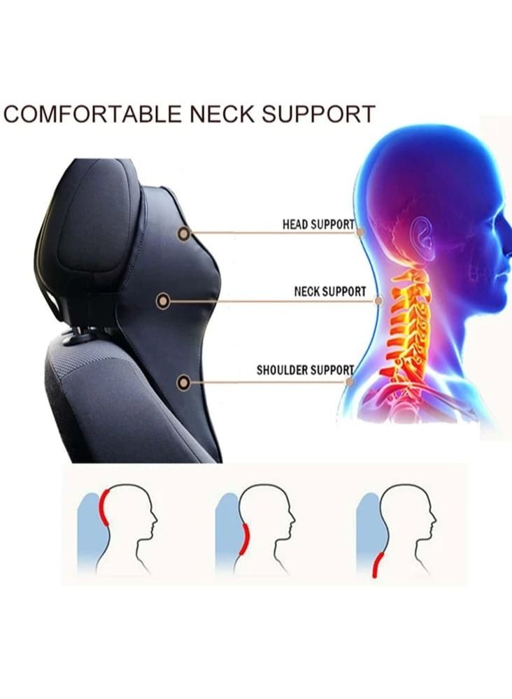 Comfortable Neck Pillow Multifunctional Soft Neck Thickened And Breathable Universal Memory Foam Neck Cushion Suitable for Travel Car Seat One Piece - Image 2