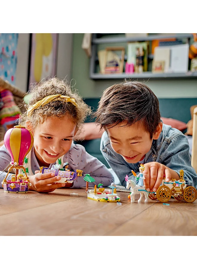 LEGO | Disney Princess Enchanted Journey 43216 Building Toy Set; Makes A Fun Gift to Inspire Group Play; Fulfils A Passion for Travel and Imaginative Vehicle Play for Kids Aged 6 and over (320 Pieces)