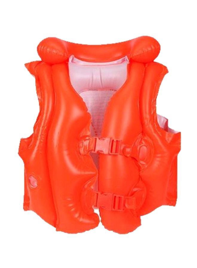 INTEX Deluxe Swim Vest - Orange 50x47cm - Image 1