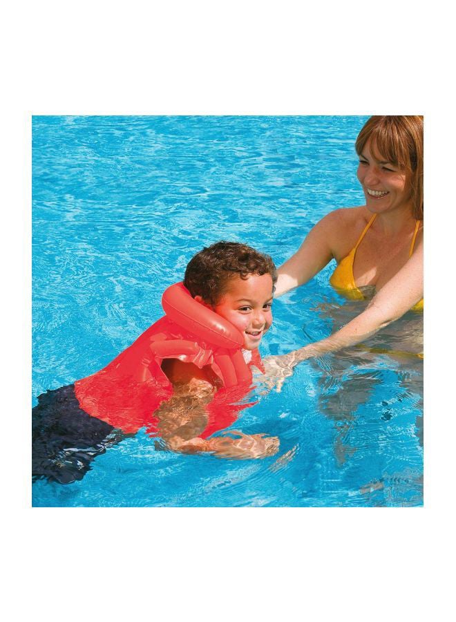 INTEX Deluxe Swim Vest - Orange 50x47cm - Image 3