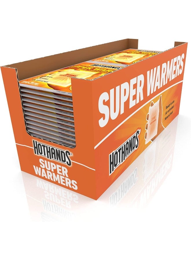 HotHands Body & Hand Super Warmers - Long Lasting Safe Natural Odorless Air Activated Warmers - Up to 18 Hours of Heat - 54 Individual Warmers - Image 2